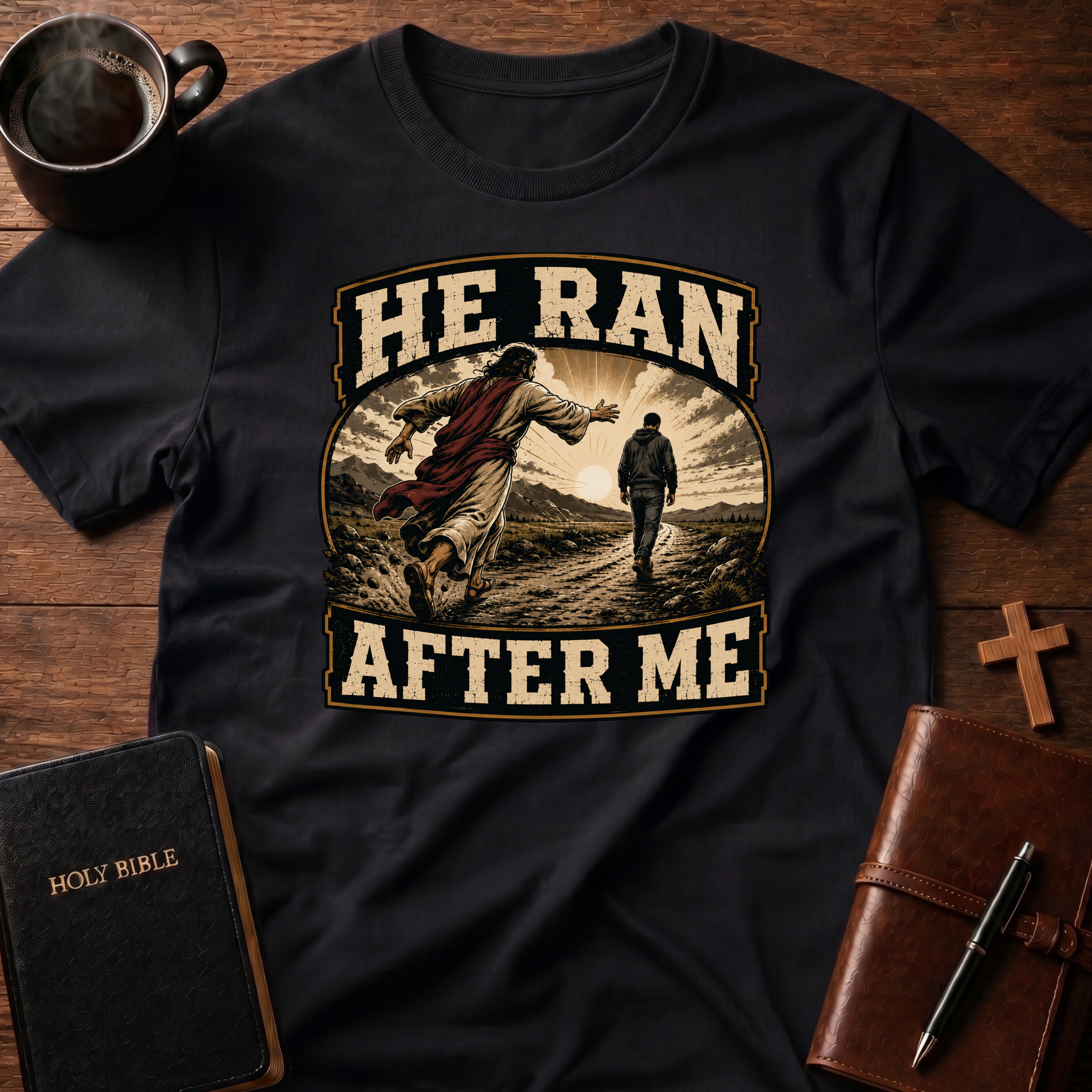 He Ran T-Shirt