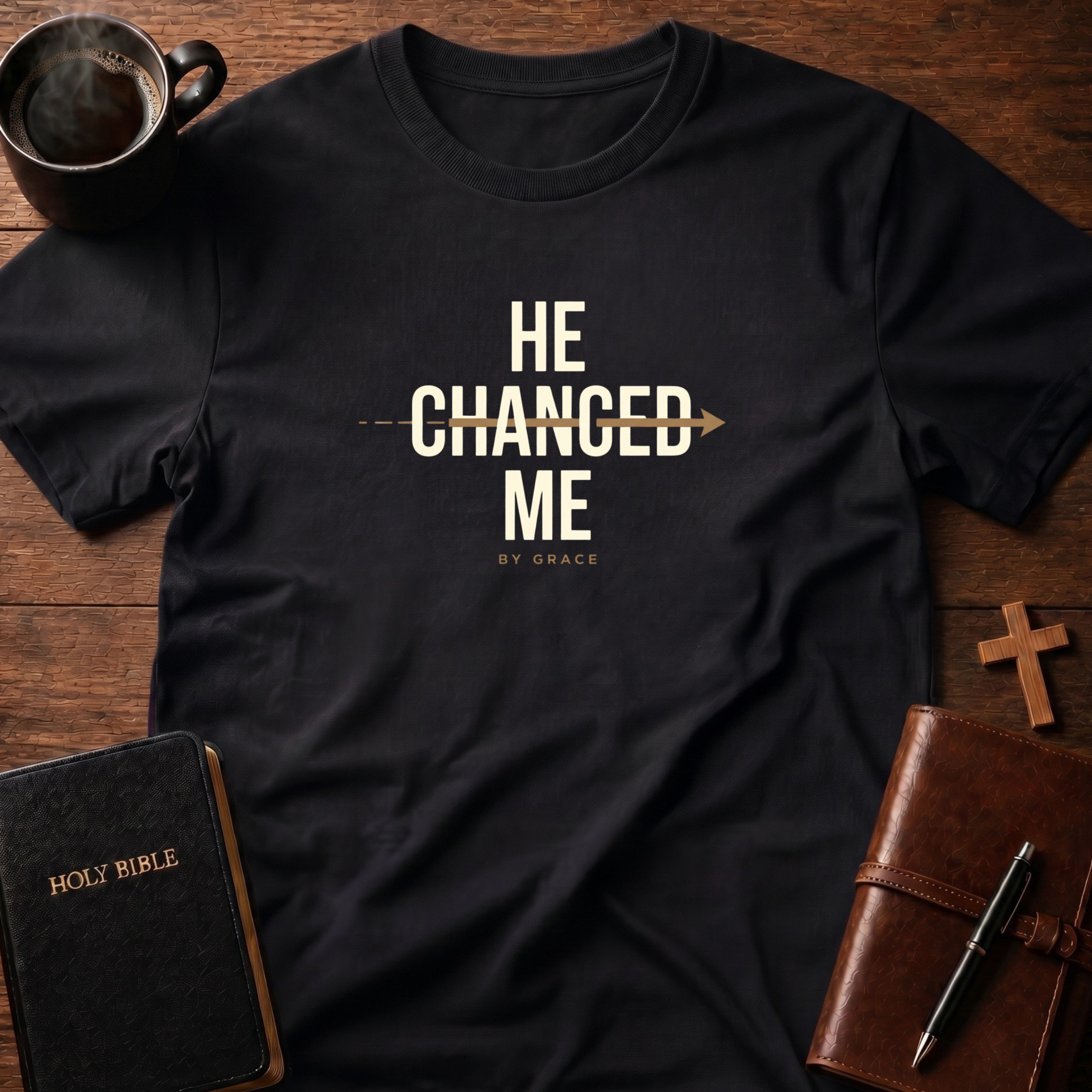 He Changed Me Arrow T-Shirt