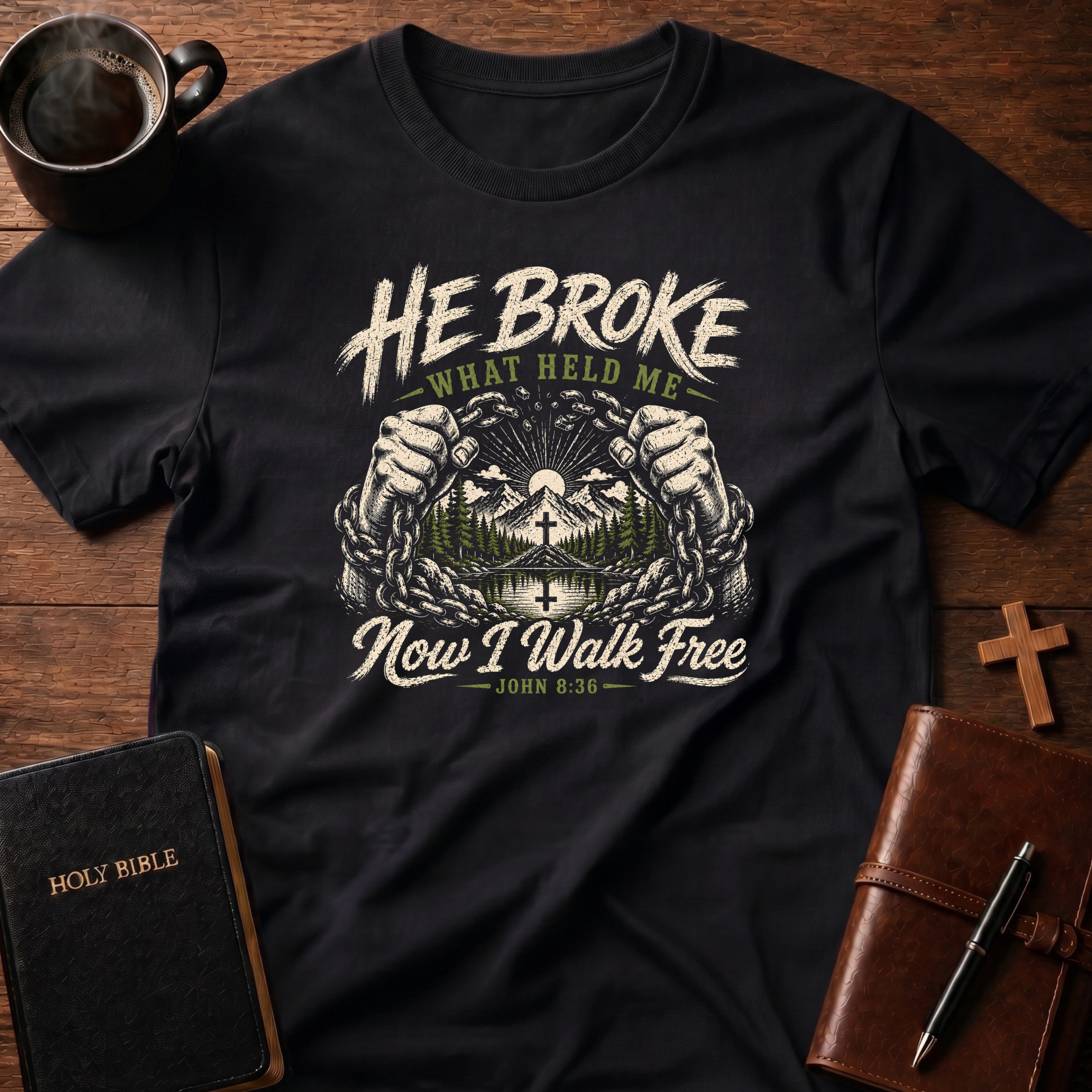 He Broke T-Shirt