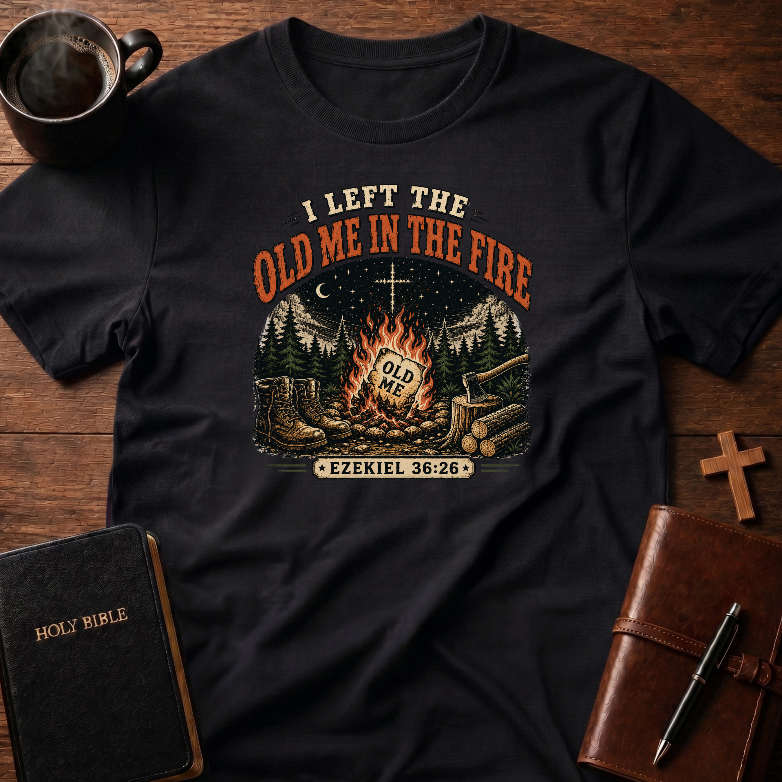 Old Me Fire T-Shirt