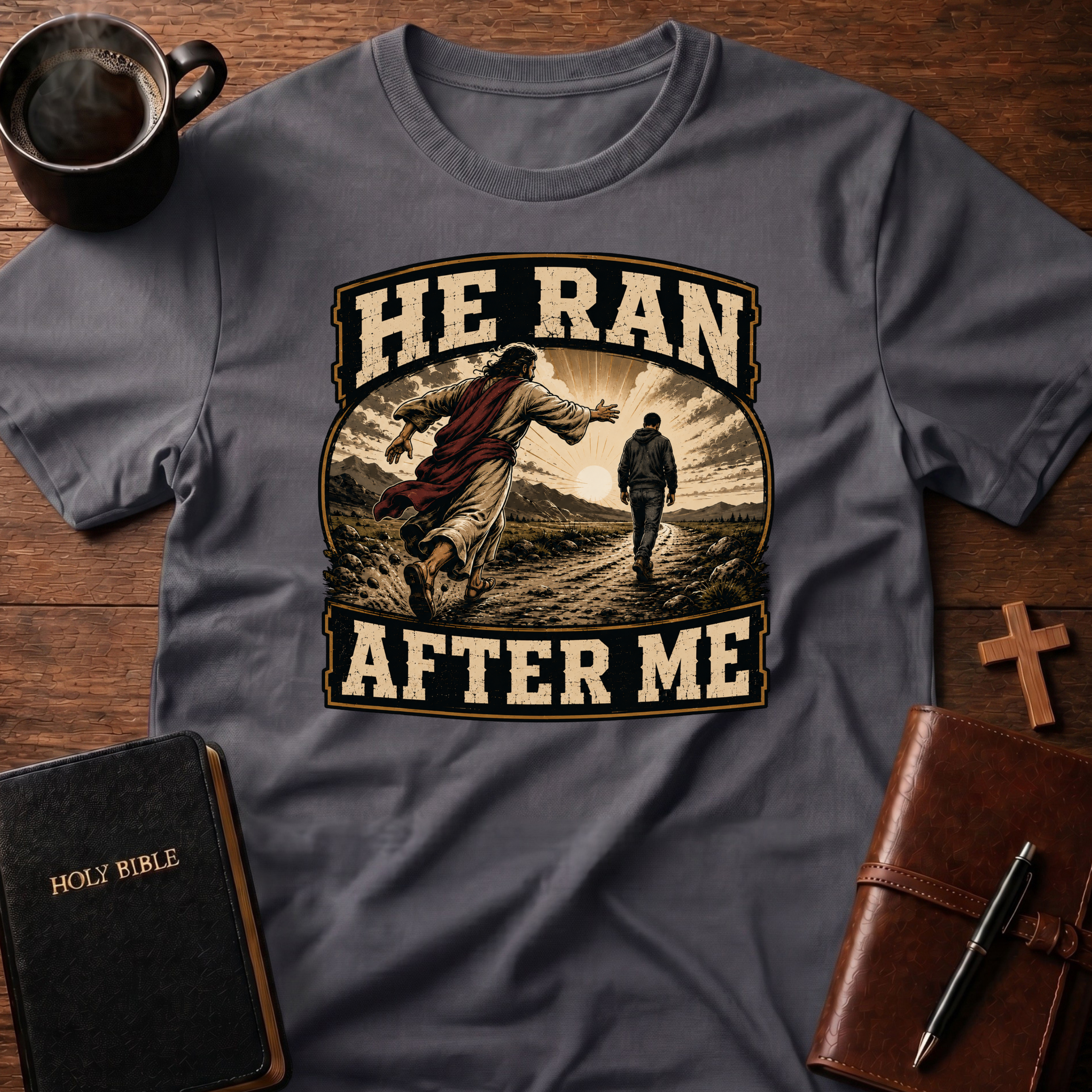 He Ran T-Shirt