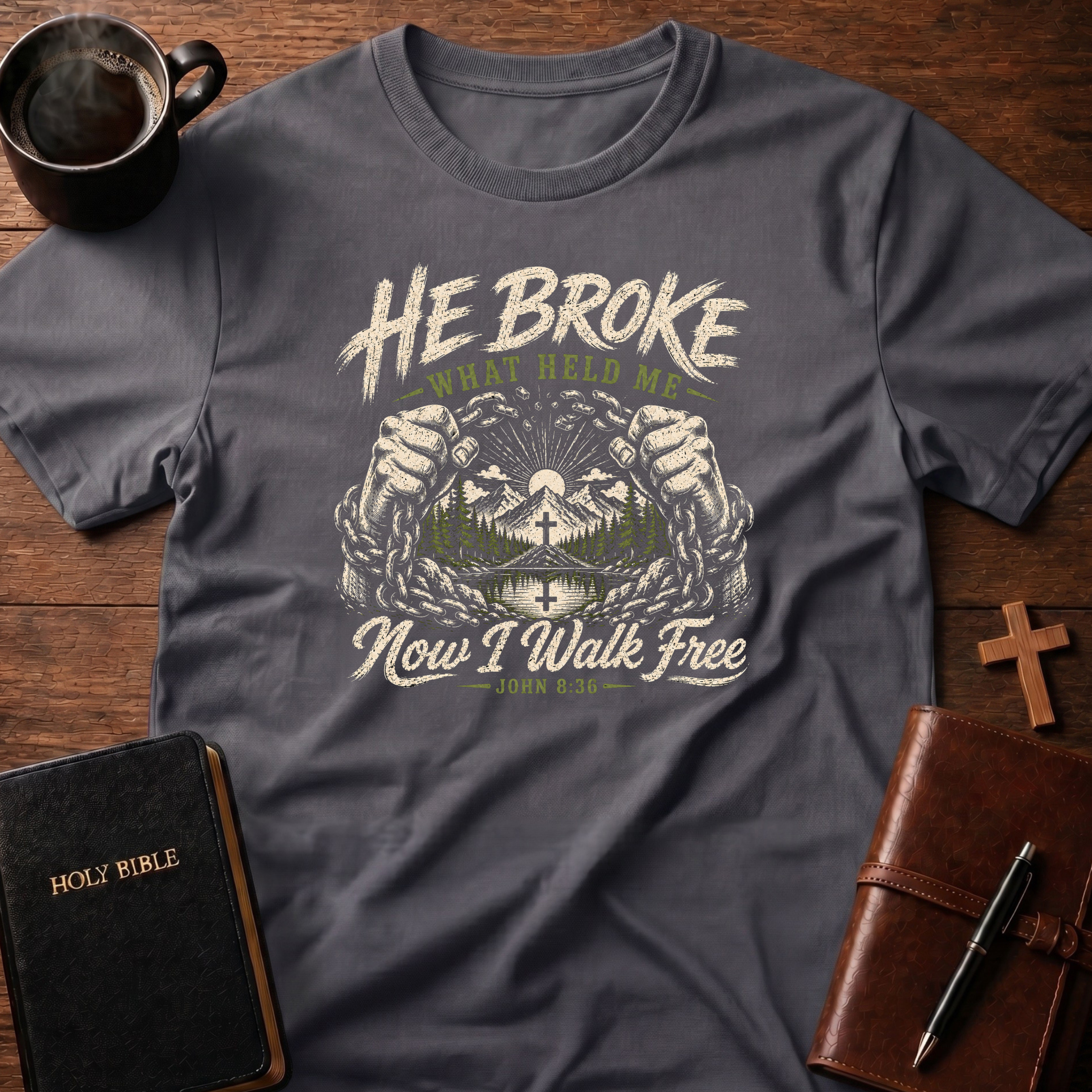 He Broke T-Shirt