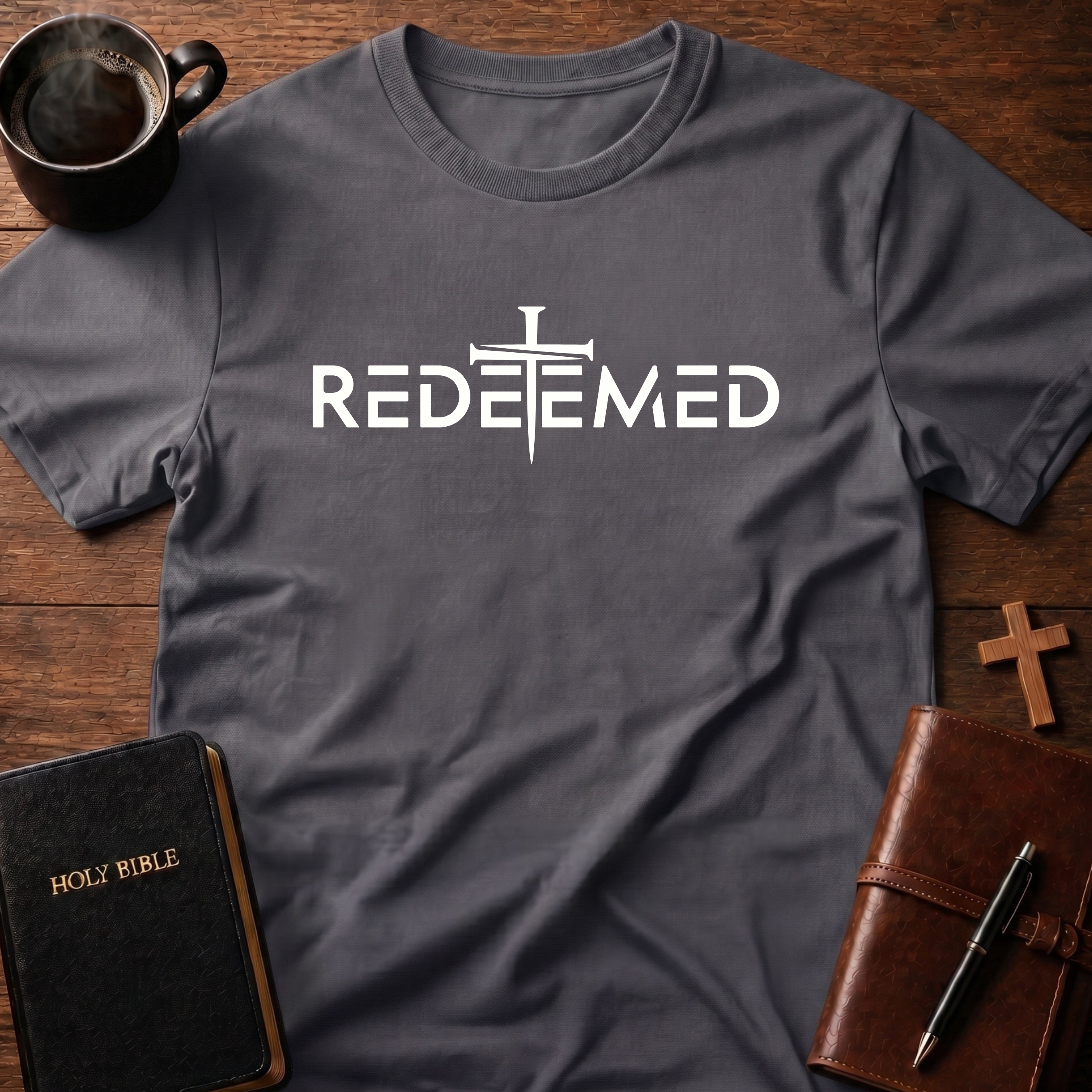 Redeemed Nail & Cross T-Shirt