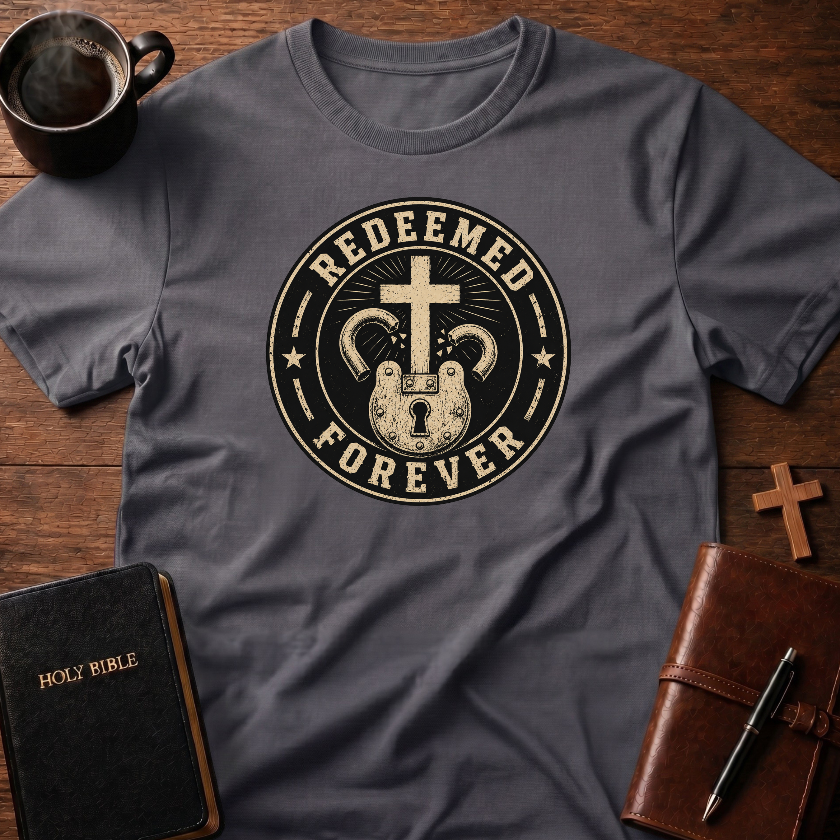 Redeemed Lock T-Shirt