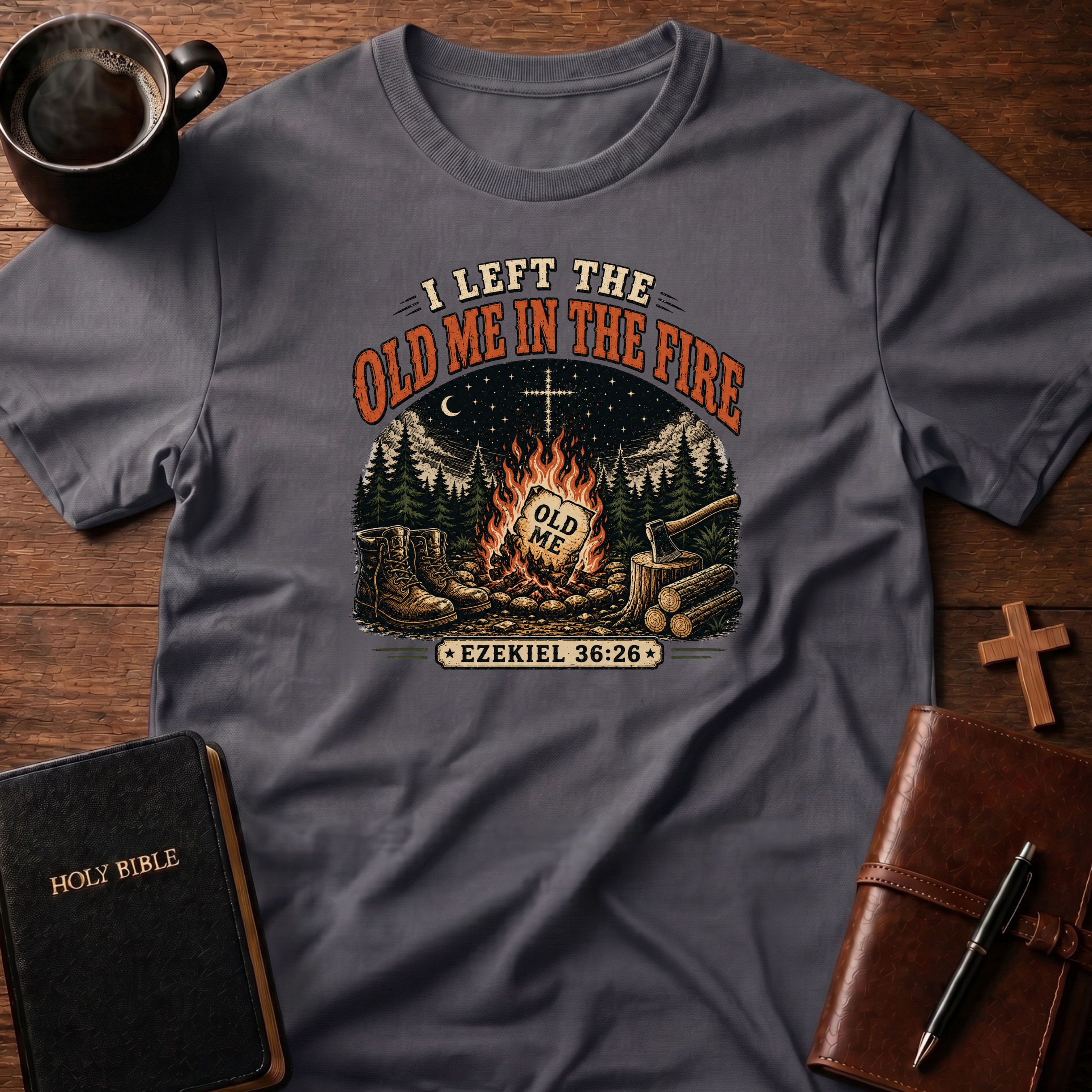 Old Me Fire T-Shirt