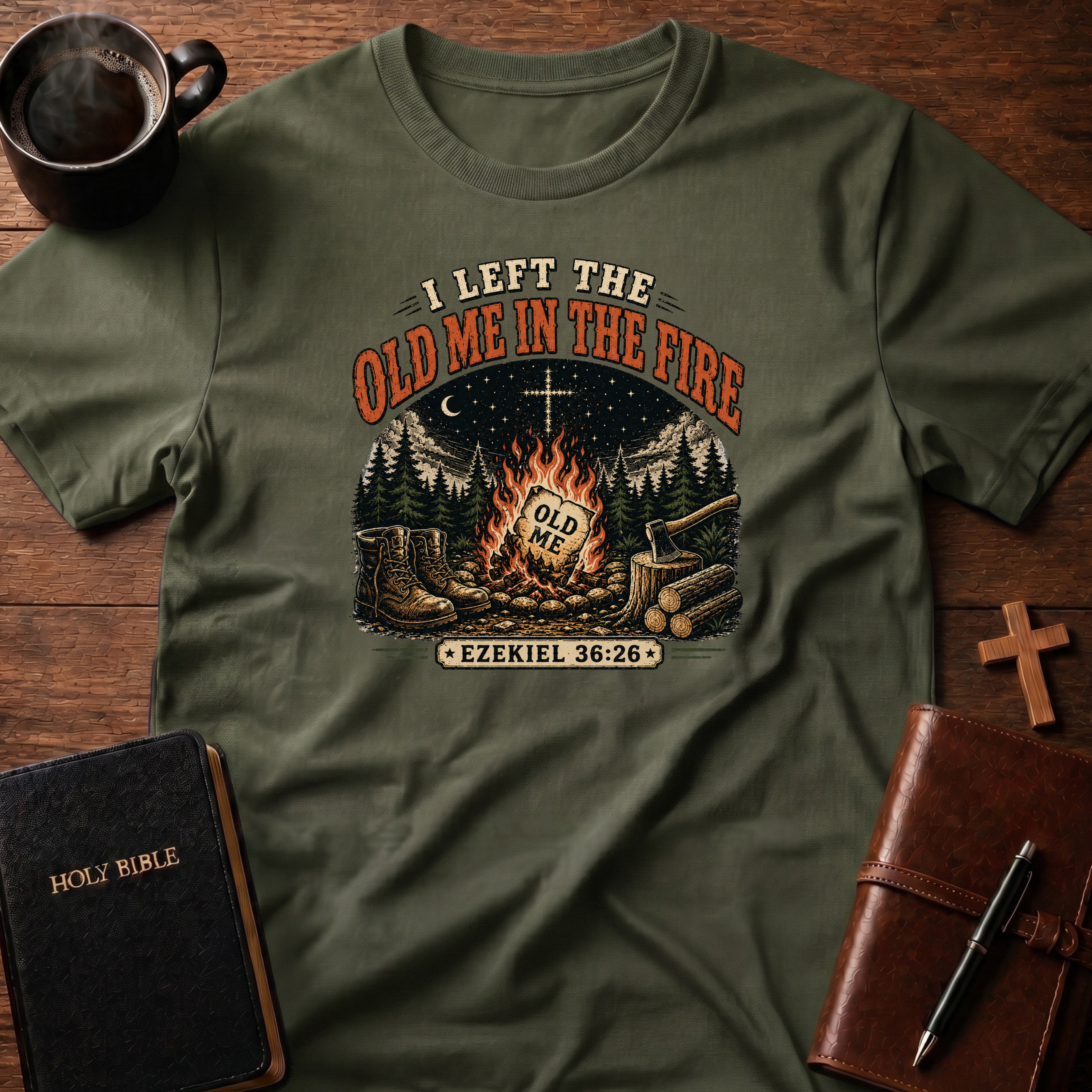 Old Me Fire T-Shirt