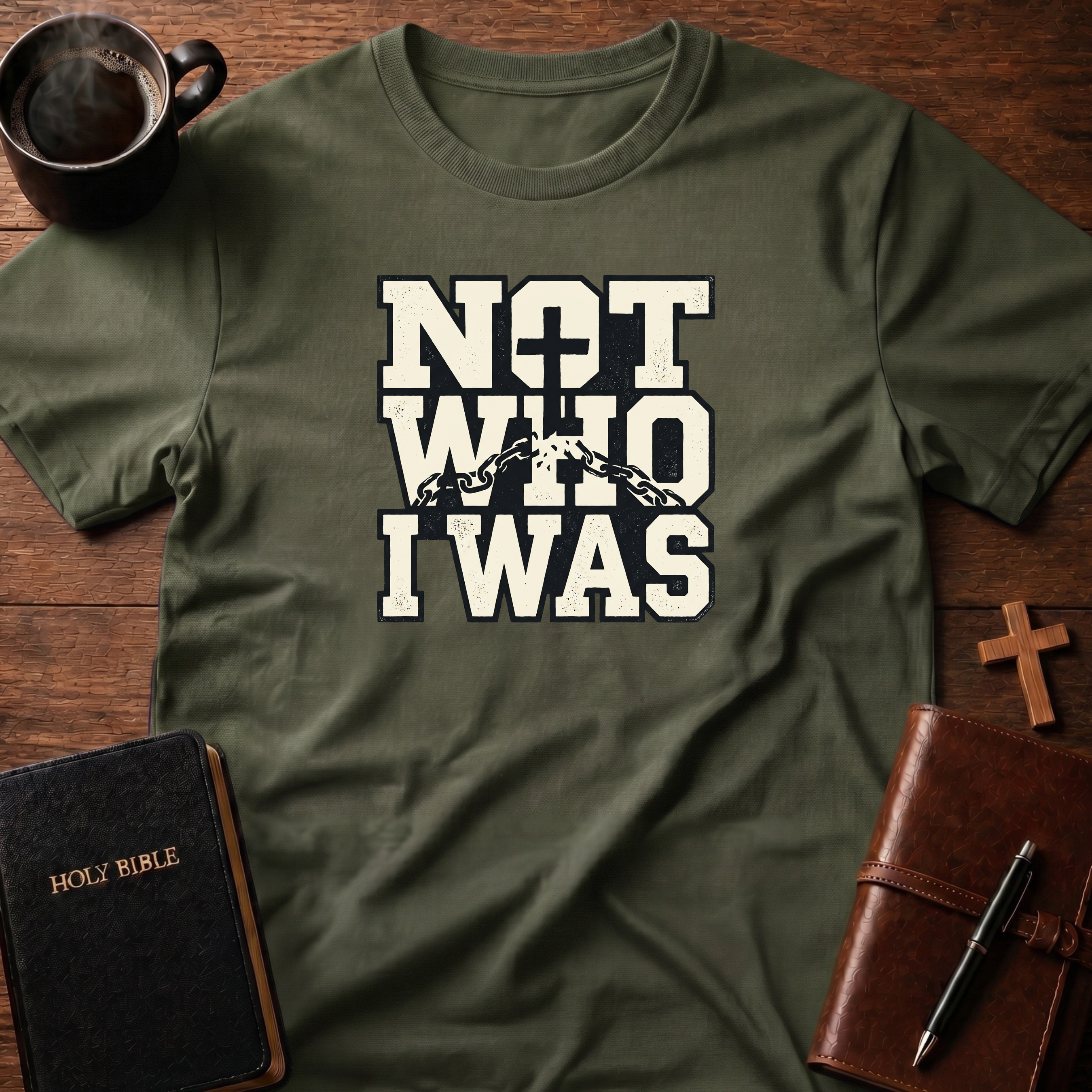Who I Was Chain T-Shirt