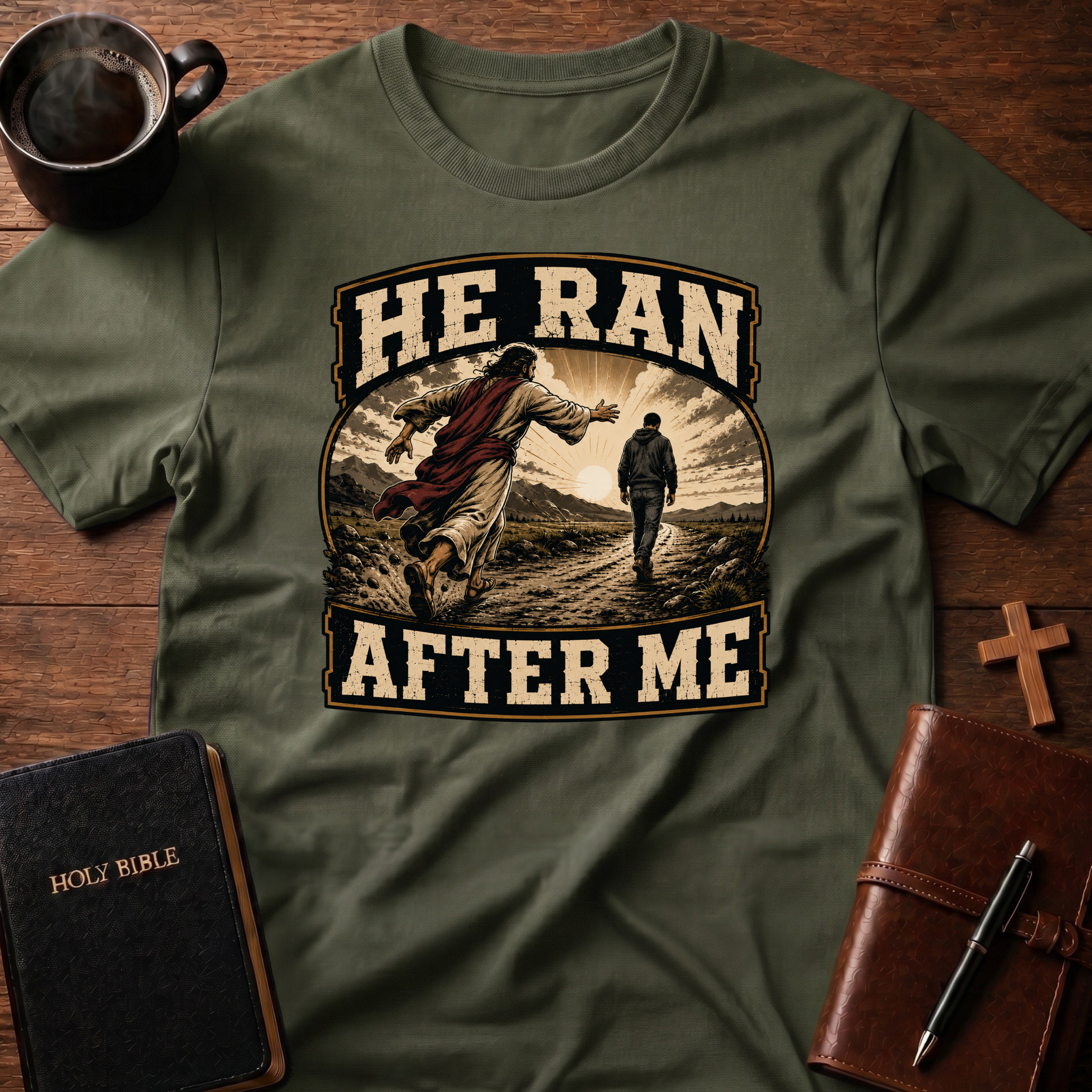 He Ran T-Shirt