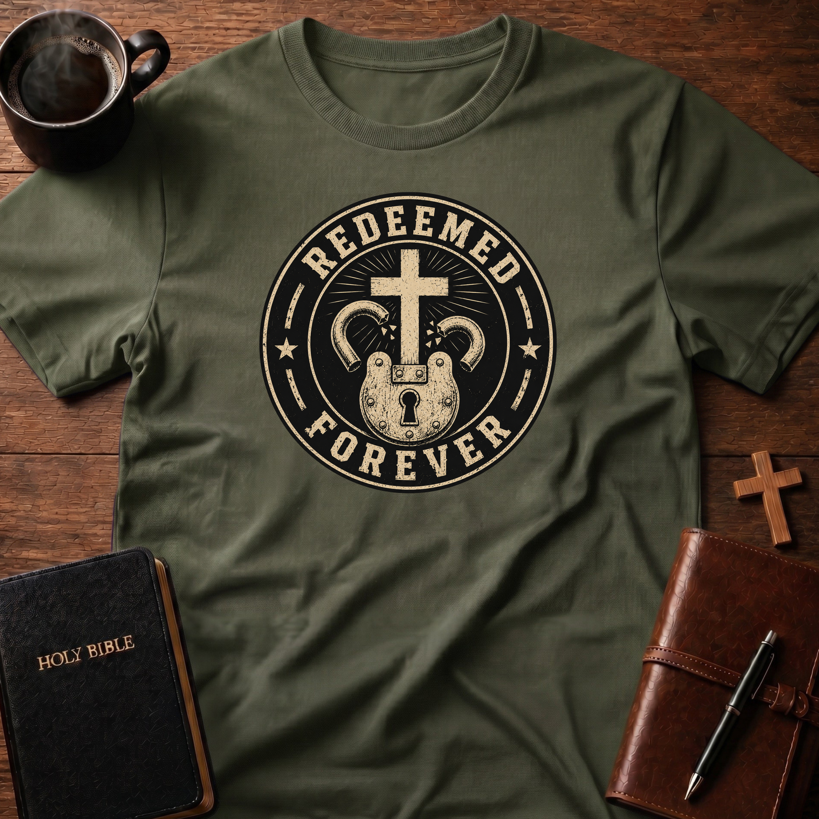Redeemed Lock T-Shirt