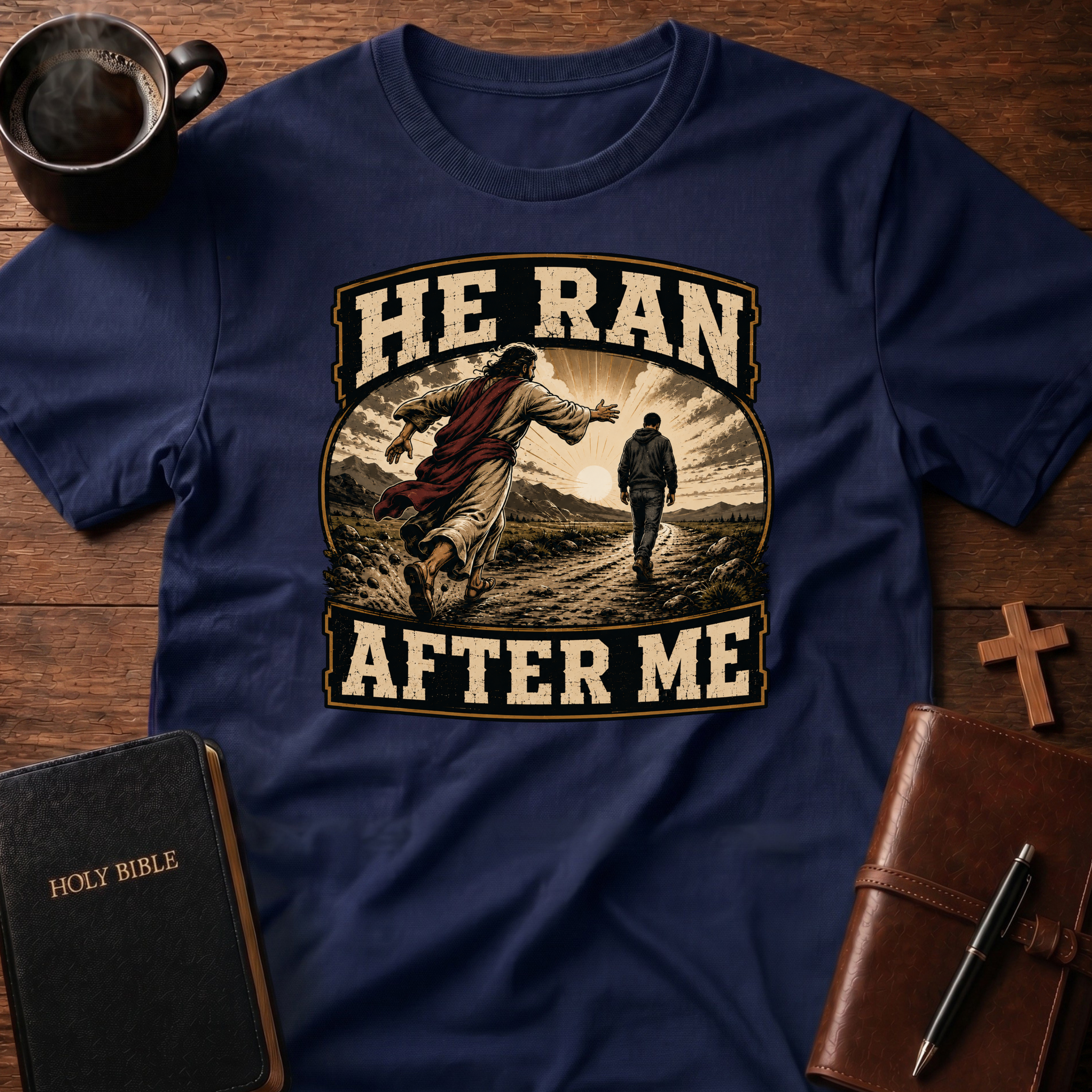 He Ran T-Shirt