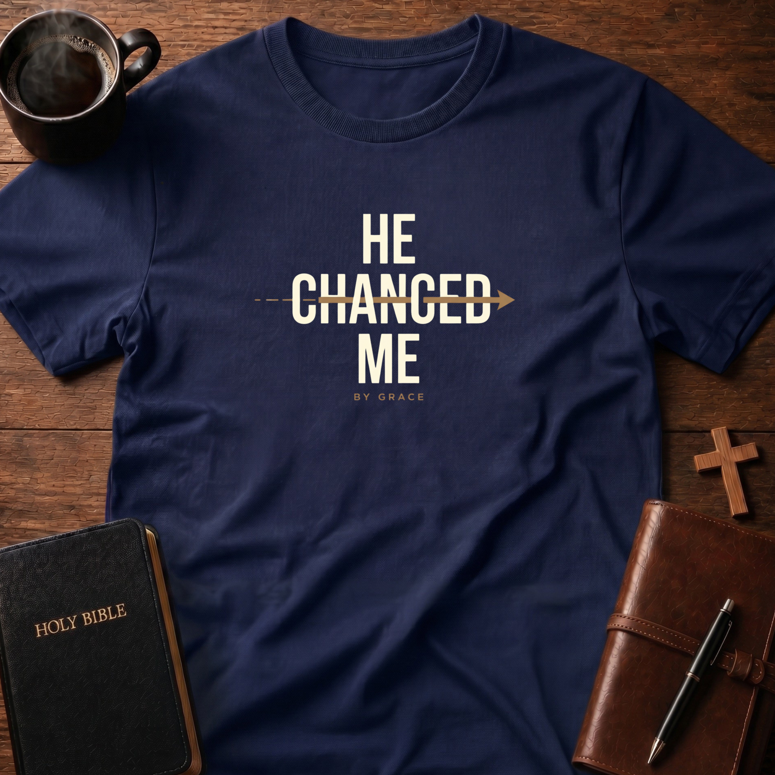 He Changed Me Arrow T-Shirt