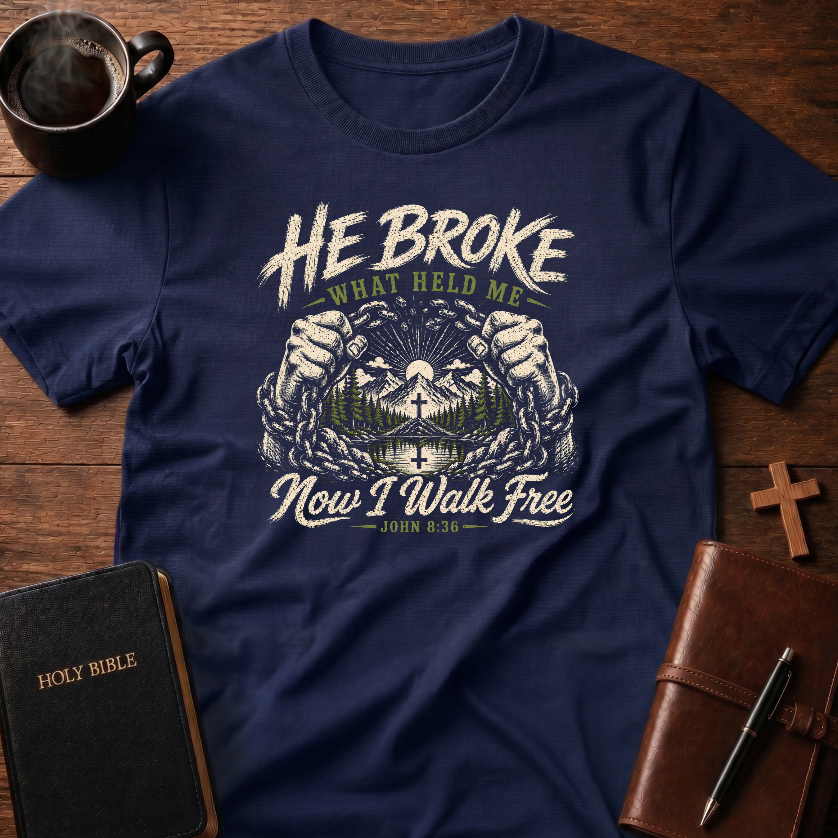 He Broke T-Shirt