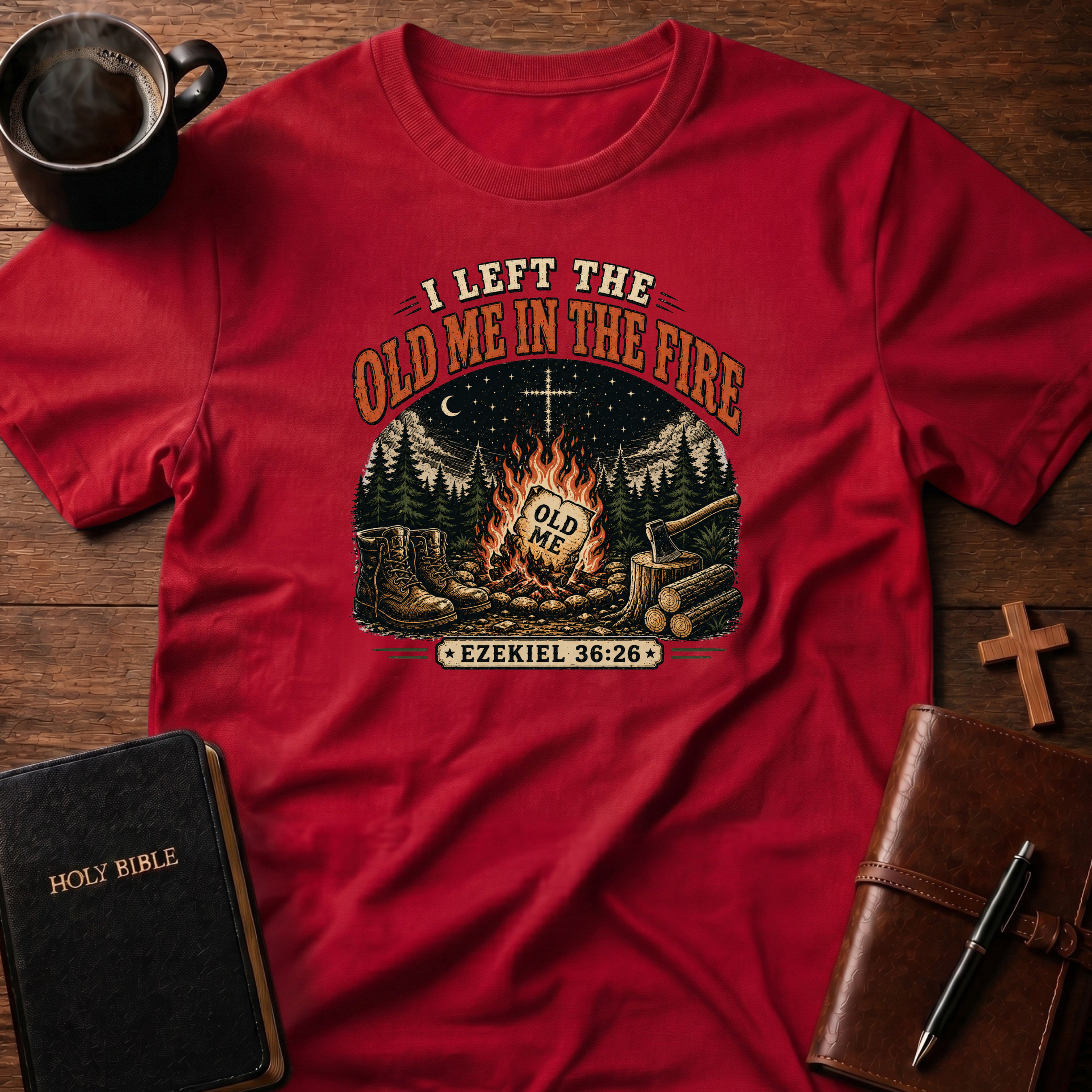 Old Me Fire T-Shirt