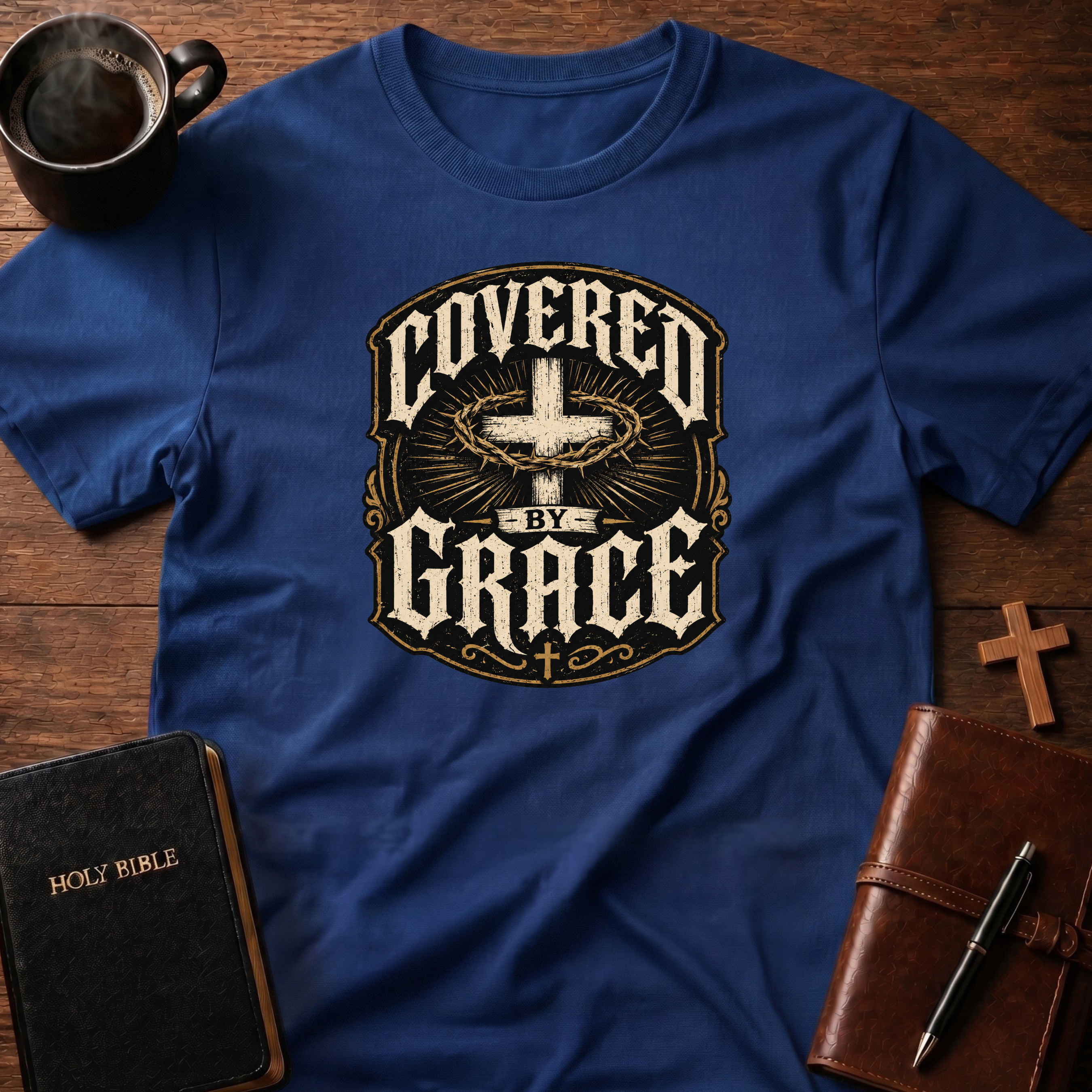 Covered By T-Shirt