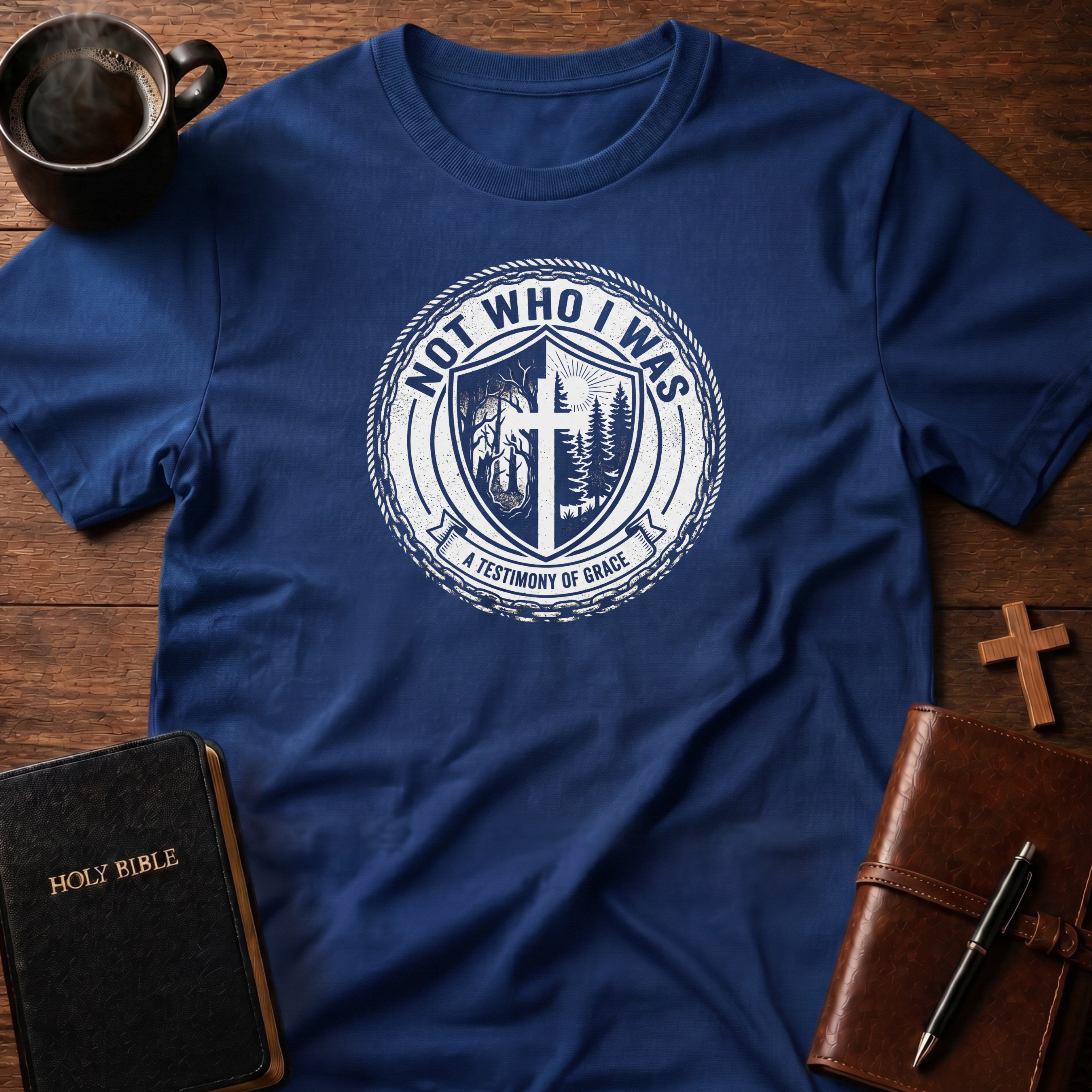 Testimony White Circle T-Shirt