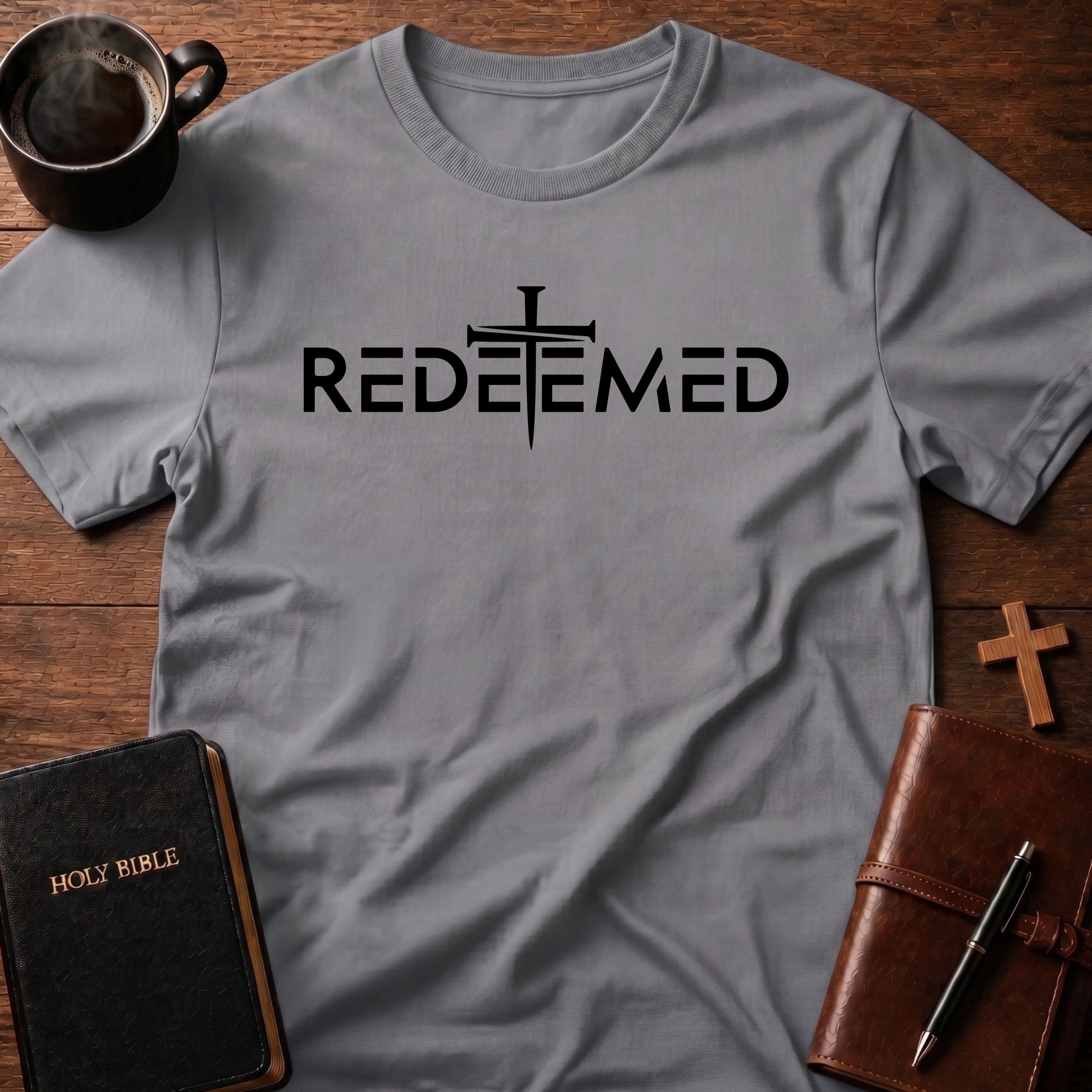 Redeemed Nail & Cross T-Shirt
