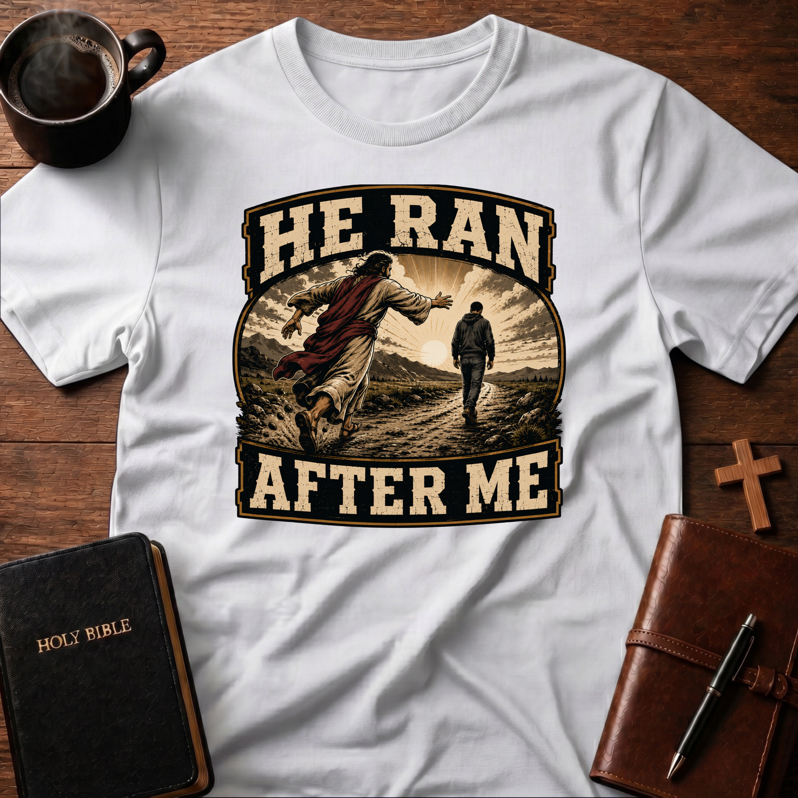 He Ran T-Shirt